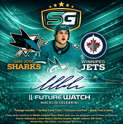 SUPERGROOP ~ April 16 2026 7pm Jets vs Sharks ~ Macklin Celebrini edition
